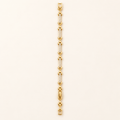 X-Link Pave Bar Architectural Gold Bracelet (MES100045)