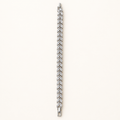 Marquise Leaf Cluster Branch Silver Bracelet (MES100048)